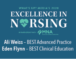 What's Up? Media - Excellence in Nursing Badge
